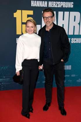 Anna Maria Mühe und Lucas Gregorowicz bei der Premiere des Kinofilms 15 Jahre im Kino International. Berlin, 08.01.2024 *** Anna Maria Mühe and Lucas Gregorowicz at the premiere of the feature film 15 Years at Kino International Berlin, 08 01 2024 Foto:xF.xKernx xFuturexImagex 15_jahre_4106