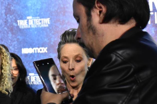 True Detective: Night Country Tv Series Premiere January 11, 2023, Mexico City, Mexico: American actress Jodie Foster attends the blue carpet for the Tv series premiere by HBO True Detective: Night Country at Cineteca Nacional. on January 11, 2023 in Mexico City, Mexico. (Photo by Carlos Tischler Eyepix Group) Copyright: xCarlosxTischler xEyepixxGroupx CT_11012024_108970