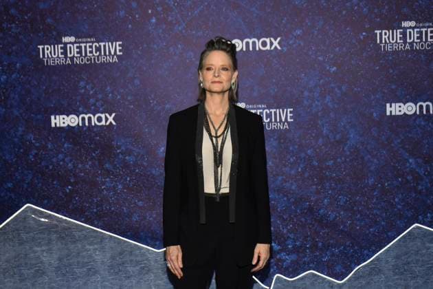 True Detective: Night Country Tv Series Premiere January 11, 2023, Mexico City, Mexico: American actress Jodie Foster attends the blue carpet for the Tv series premiere by HBO True Detective: Night Country at Cineteca Nacional. on January 11, 2023 in Mexico City, Mexico. (Photo by Carlos Tischler Eyepix Group) Copyright: xCarlosxTischler xEyepixxGroupx CT_11012024_108959