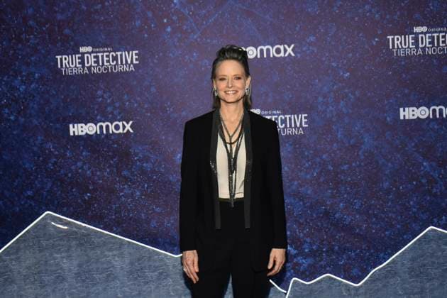 True Detective: Night Country Tv Series Premiere January 11, 2023, Mexico City, Mexico: American actress Jodie Foster attends the blue carpet for the Tv series premiere by HBO True Detective: Night Country at Cineteca Nacional. on January 11, 2023 in Mexico City, Mexico. (Photo by Carlos Tischler Eyepix Group) Copyright: xCarlosxTischler xEyepixxGroupx CT_11012024_108964