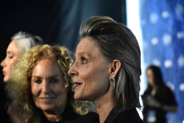 True Detective: Night Country Tv Series Premiere January 11, 2023, Mexico City, Mexico: American actress Jodie Foster attends the blue carpet for the Tv series premiere by HBO True Detective: Night Country at Cineteca Nacional. on January 11, 2023 in Mexico City, Mexico. (Photo by Carlos Tischler Eyepix Group) Copyright: xCarlosxTischler xEyepixxGroupx CT_11012024_108966