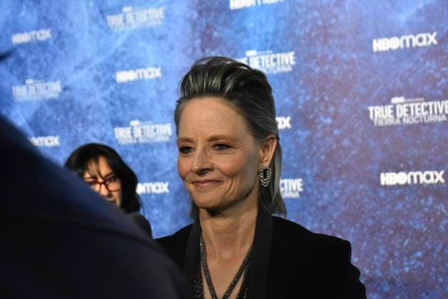True Detective: Night Country Tv Series Premiere January 11, 2023, Mexico City, Mexico: American actress Jodie Foster attends the blue carpet for the Tv series premiere by HBO True Detective: Night Country at Cineteca Nacional. on January 11, 2023 in Mexico City, Mexico. (Photo by Carlos Tischler Eyepix Group) Copyright: xCarlosxTischler xEyepixxGroupx CT_11012024_108971
