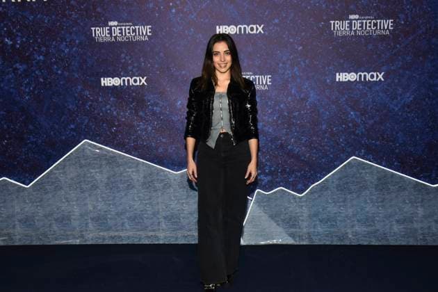 True Detective: Night Country Tv Series Premiere January 11, 2023, Mexico City, Mexico: Mexican actress Yare Santana attends the blue carpet for the Tv series premiere by HBO True Detective: Night Country at Cineteca Nacional. on January 11, 2023 in Mexico City, Mexico. (Photo by Carlos Tischler Eyepix Group) Copyright: xCarlosxTischler xEyepixxGroupx CT_11012024_109091