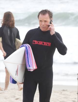 Bruce Greenwood seen filming a Tv Pilot Westside at Venice Beach 92805, LOS ANGELES, CALIFORNIA - Tuesday March 19, 2013. Actor Bruce Greenwood seen filming a Tv Pilot Westside at Venice Beach. , Credit:PacificCoastNews.com Avalon USA, Los Angeles  Copyright: xPacificCoastNews.comx xAvalonx 0528011966
