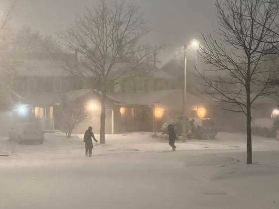 Massive Blizzard In Toronto, Canada A massive blizzard is hitting Toronto, Ontario, Canada, on January 12, 2024. The storm is currently dropping between 15-25 centimeters of snow across the Greater Toronto Area and is expected to continue over the next two days. Toronto Ontario Canada  Copyright: xCreativexTouchxImagingxLtdx originalFilename: friedman-massiveb240112_nprBV.jpg