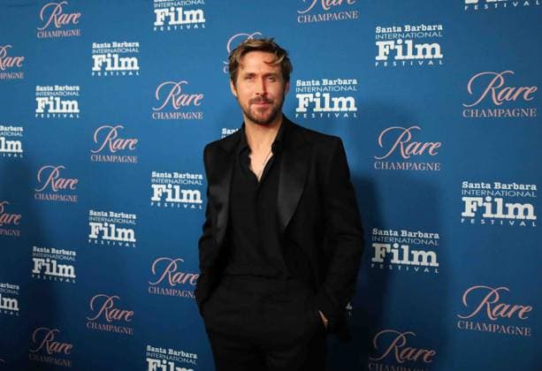 January 13, 2024, Santa Barbara, California, U.S.A: Ryan Gosling charms on the Red Carpet before he receives the Kirk Douglas Award for Excellence in Film from Santa Barbara International Film Festival 2024 on January 13. The exclusive dinner gala was held at the Ritz-Carlton Hotel. Santa Barbara U.S.A - ZUMAk144 20240113_znp_k144_098 Copyright: xAmyxKatzx