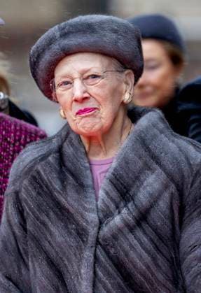 15-01-2024 Denmark Queen Margrethe arriving for a meeting in the Danish parliament at the Folketingsalen at Christiansborg palace in Copenhagen. PPE Nieboer  Copyright: xPPEx