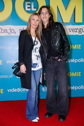 The Roomie Film Premiere January 16, 2024, Mexico City, Mexico: Carina Ricco and her son Luca Palomo Attend the red carpet of the Roomie film premiere at cinepolis Perisur. on January 16, 2024 in Mexico City, Mexico. (Photo by Luis Marin Eyepix Group) Copyright: xLuisxMarin xEyepixxGroupx LM_16012024_109420