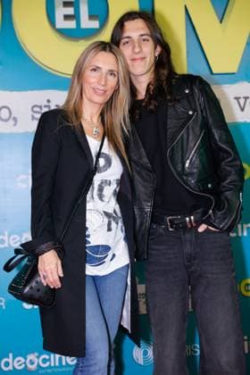 The Roomie Film Premiere January 16, 2024, Mexico City, Mexico: Carina Ricco and her son Luca Palomo Attend the red carpet of the Roomie film premiere at cinepolis Perisur. on January 16, 2024 in Mexico City, Mexico. (Photo by Luis Marin Eyepix Group) Copyright: xLuisxMarin xEyepixxGroupx LM_16012024_109421