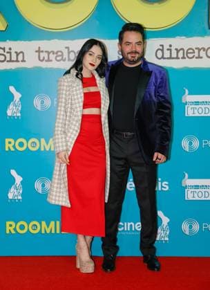 January 16, 2024, Mexico City, Ciudad de Mexico, Mexico: January 16, 2024, Mexico City, Mexico: Joso Eduardo Derbez and his girlfriend Paola Day Attend the red carpet of the Roomie film premiere at cinepolis Perisur. on January 16, 2024 in Mexico City, Mexico. Mexico City Mexico - ZUMAe321 20240116_zea_e321_037 Copyright: xLuisxMarin xEyepixxGroupx