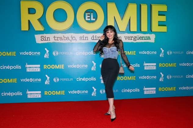 January 16, 2024, Mexico City, Ciudad de Mexico, Mexico: January 16, 2024, Mexico City, Mexico: Maribel Guardia Attends the red carpet of the Roomie film premiere at cinepolis Perisur. on January 16, 2024 in Mexico City, Mexico. Mexico City Mexico - ZUMAe321 20240116_zea_e321_038 Copyright: xLuisxMarin xEyepixxGroupx