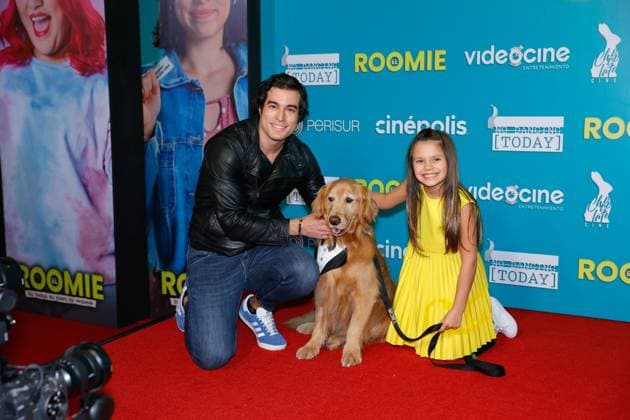 January 16, 2024, Mexico City, Ciudad de Mexico, Mexico: January 16, 2024, Mexico City, Mexico: Danilo Carrera Attends the red carpet of the Roomie film premiere at cinepolis Perisur. on January 16, 2024 in Mexico City, Mexico. Mexico City Mexico - ZUMAe321 20240116_zea_e321_042 Copyright: xLuisxMarin xEyepixxGroupx
