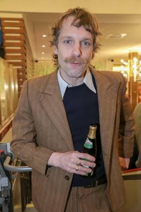 17 01 2024, Gartenbaukino, RICKERL MUSIK IS HÖCHSTENS A HOBBY Premiere , Absolute premiere highlight by Adrian Goiginger in the picture Gerald Votava, David VOODOO JÜRGENS Öllerer, Portrait, RICKERL MUSIK IS HÖCHSTENS A HOBBY Premiere