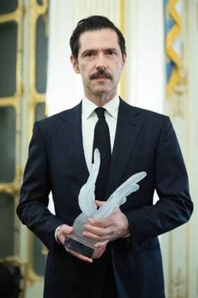 French Cinema Award 2024 Ceremony Melvil Poupaud attending the Ceremony for the French Cinema Award 2024 awarding Melvil Poupaud in Paris, France on January 18, 2024. Photo by Aurore Marechal ABACAPRESS.COM Paris France  Copyright: xMarechalxAurore ABACAx