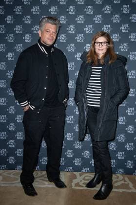 French Cinema Award 2024 Photocall Benjamin Biolay and Chiara Mastroianni attending the Photocall for the French Cinema Award 2024 in Paris, France on January 18, 2024. Photo by Aurore Marechal ABACAPRESS.COM Paris France  Copyright: xMarechalxAurore ABACAx