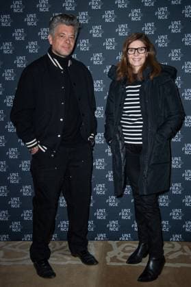 French Cinema Award 2024 Photocall Benjamin Biolay and Chiara Mastroianni attending the Photocall for the French Cinema Award 2024 in Paris, France on January 18, 2024. Photo by Aurore Marechal ABACAPRESS.COM Paris France  Copyright: xMarechalxAurore ABACAx