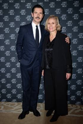 French Cinema Award 2024 Photocall Melvil Poupaud and Daniela Elstner attending the Photocall for the French Cinema Award 2024 in Paris, France on January 18, 2024. Photo by Aurore Marechal ABACAPRESS.COM Paris France  Copyright: xMarechalxAurore ABACAx