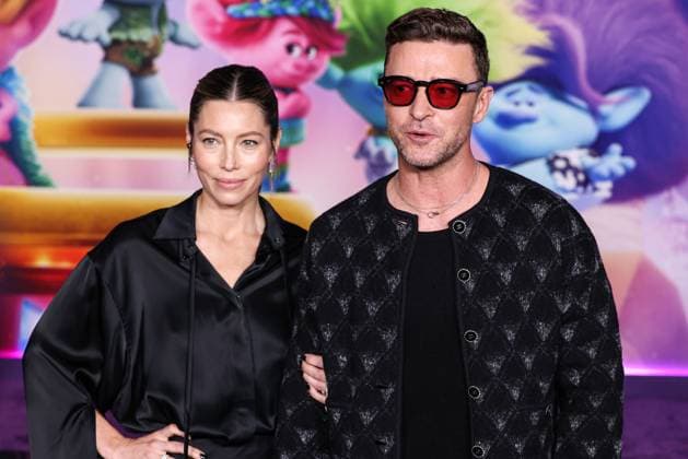 Los Angeles Special Screening Of DreamWorks Animation And Universal Pictures Trolls Band Together HOLLYWOOD, LOS ANGELES, CALIFORNIA, USA - NOVEMBER 15: Jessica Biel and husband Justin Timberlake arrive at the Los Angeles Special Screening Of DreamWorks Animation And Universal Pictures Trolls Band Together held at TCL Chinese Theatre IMAX on November 15, 2023 in Hollywood, Los Angeles, California, United States., Credit:Xavier Collin Avalon United States, California, Hollywood, TCL Chinese Theatre IMAX  Copyright: xXavierxCollinx xAvalonx 0822406878