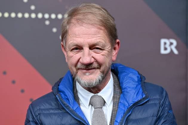 Soenke WORTMANN Director, single image, cropped single motif, portrait, portrait red carpet, red carpet,Bavarian Film Award 2023 on 19 09 2024 at the Prinzregententheater in Munich