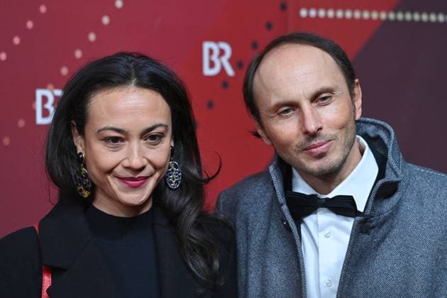 Luca VERHOEVEN with wife Stephanie Red Carpet,Red Carpet,Bavarian Film Award 2023 on 19 09 2024 at the Prinzregententheater in Munich 2