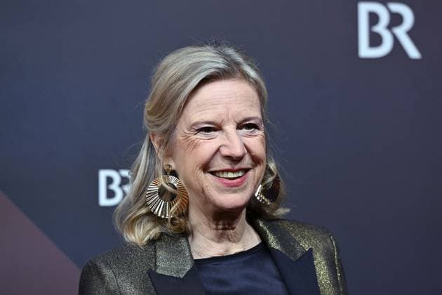 Dr Katja WILDERMUTH Intendant Bayerischer Rundfunk,BR , single image,cropped single motif,portrait,portrait red carpet,red carpet,Bavarian Film Award 2023 on 19 09 2024 at the Prinzregententheater in Munich Sven Simon Fotoagentur GmbH Co Pressef