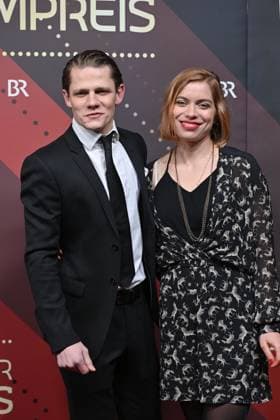Max von der Groeben with Liliane Amuat Red Carpet,Red Carpet,Bavarian Film Award 2023 on 19 09 2024 at the Prinzregententheater in Munich r 6