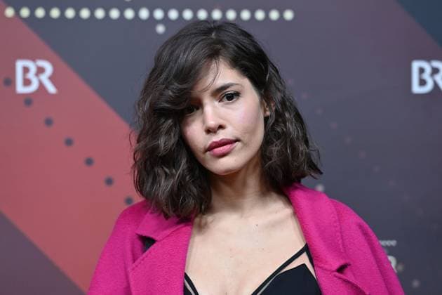 Jasmin Gassmann Jasmin Lord, actress, single picture, cropped single motif, portrait, portrait red carpet, red carpet,Bavarian Film Award 2023 on 19 09 2024 at the Prinzregententheater in Munich Sven Simon Fotoagentur GmbH Co Pressefoto KG Prinzess Luise St