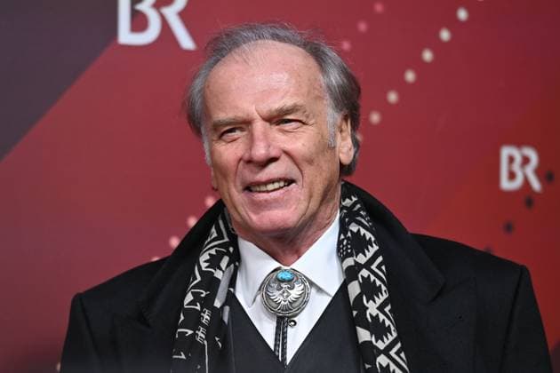 Wolfgang FIEREK Actor, single picture, cropped single motif, portrait, portrait red carpet, red carpet,Bavarian Film Award 2023 on 19 09 2024 at the Prinzregententheater in Munich R u
