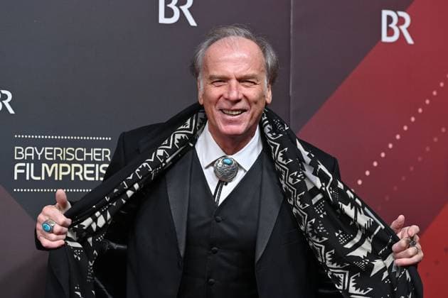Wolfgang FIEREK actor, single picture, cropped single motif, half figure, half figure, red carpet, red carpet,Bavarian Film Award 2023 on 19 09 2024 at the Prinzregententheater in Munich