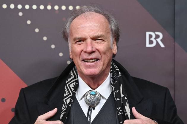 Wolfgang FIEREK Actor, single picture, cropped single motif, portrait, portrait red carpet, red carpet,Bavarian Film Award 2023 on 19 09 2024 at the Prinzregententheater in Munich R u