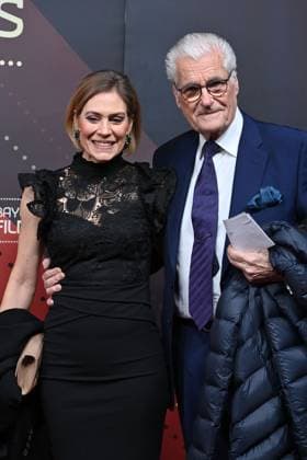 Julia Schuetze and Sky Du Mont Actors , Red Carpet,Red Carpet,Bavarian Film Award 2023 on 19 09 2024 at Prinzregententheater in Munich r