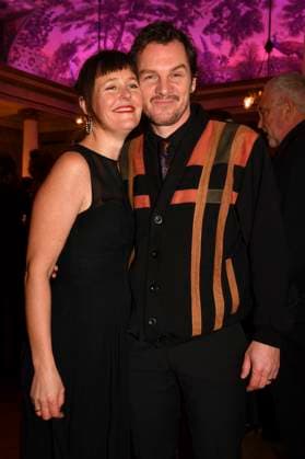 Felix Klare with wife Zora Thiessen at the presentation of the 45 Bavarian Film Award 2023 in the Prinzregententheater Munich, 19 01 2024 Foto:xB.xInsingerx xFuturexImagex filmpreis_4204