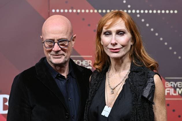Andrea Sawatzki Actress , Christian Berkel Actor , Red Carpet , Red Carpet,Bavarian Film Award 2023 on 19 09 2024 at the Prinzregententheater in Munich r Tel 0208 9413250 Fax 0208 9413260 GLS Bank BLZ 430 609
