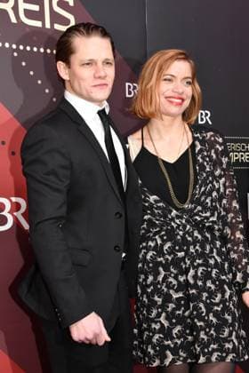 Max von der Groeben and Liliane Amuat Presentation of the Bavarian Film Award Prinzregenten Theater Munich 19 January 2024