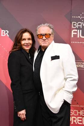 Michael Brandner with his wife Presentation of the Bavarian Film Award Prinzregenten Theater Munich 19 January 2024