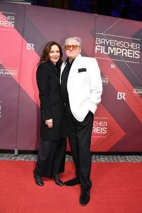 Michael Brandner with his wife Presentation of the Bavarian Film Award Prinzregenten Theater Munich 19 January 2024