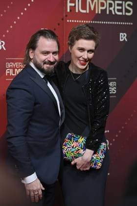 Daniel Christensen, Isabel Berghout, Red Carpet,Red Carpet,Bavarian Film Award 2023 on 19 09 2024 at the Prinzregententheater in Munich