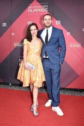 Maya Haddad and Jonathan Müller Presentation of the Bavarian Film Award Prinzregenten Theater Munich 19 January 2024
