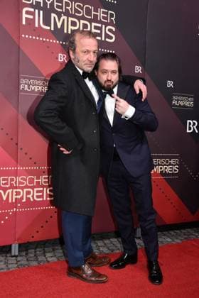 Daniel Christensen and Max Schmidt Presentation of the Bavarian Film Award Prinzregenten Theater Munich 19 January 2024