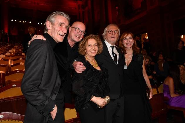 Bernd Schadewald, Christian Brekel, Michaela May, Günther Maria Hammer and Andrea Sawatzki Bavarian Film Award Party Award Winner Prinzregenten Theater Munich 19 January 2024
