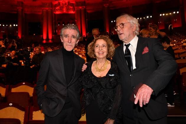 Bernd Schadewald, Michaela May and Günther Maria Halmer Bavarian Film Award Party Award Winner Prinzregenten Theater Munich 19 January 2024