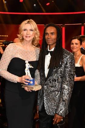 Veronica Ferres, Fabrice Morvan Bavarian Film Award Party Award Winner Prinzregenten Theater Munich 19 January 2024