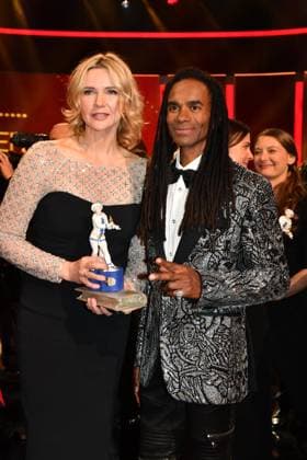 Veronica Ferres, Fabrice Morvan Bavarian Film Award Party Award Winner Prinzregenten Theater Munich 19 January 2024