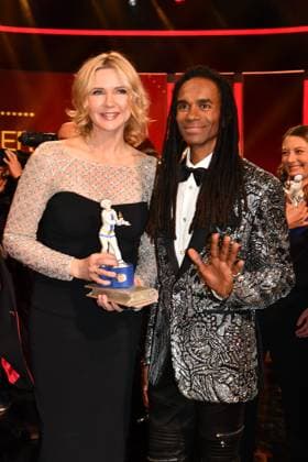 Veronica Ferres, Fabrice Morvan Bavarian Film Award Party Award Winner Prinzregenten Theater Munich 19 January 2024