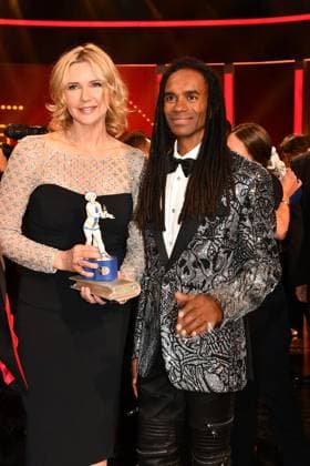 Veronica Ferres, Fabrice Morvan Bavarian Film Award Party Award Winner Prinzregenten Theater Munich 19 January 2024