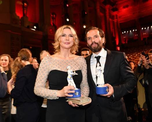 Veronica Ferres and Quirin Berg Bavarian Film Award Party Award Winner Prinzregenten Theater Munich 19 January 2024