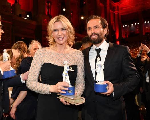 Veronica Ferres and Quirin Berg Bavarian Film Award Party Award Winner Prinzregenten Theater Munich 19 January 2024