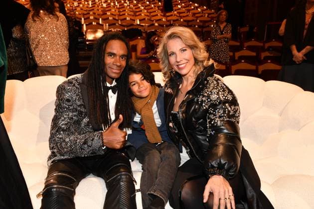 Fab Morvan, Stella and son Sacha Bavarian Film Award Party Award Winner Prinzregenten Theater Munich 19 January 2024
