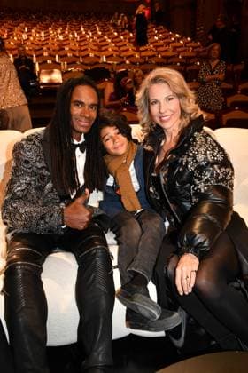 Fab Morvan, Stella and son Sacha Bavarian Film Award Party Award Winner Prinzregenten Theater Munich 19 January 2024