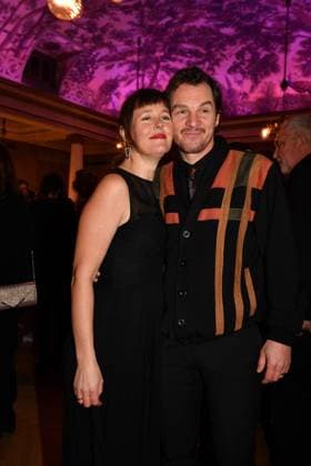 Zora Thiessen and Felix Klare Presentation of the Bavarian Film Award Party Award Winner Prinzregenten Theater Munich 19 January 2024